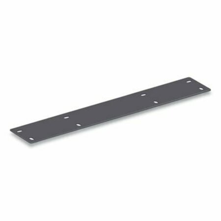 HON Mod Flat Bracket To Join 24ind Worksurfaces To 30ind Worksurfaces To Create An L-Station, Graphite PLFB24